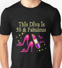 DAZZLING AND FABULOUS 50 YEAR OLD Unisex T-Shirt