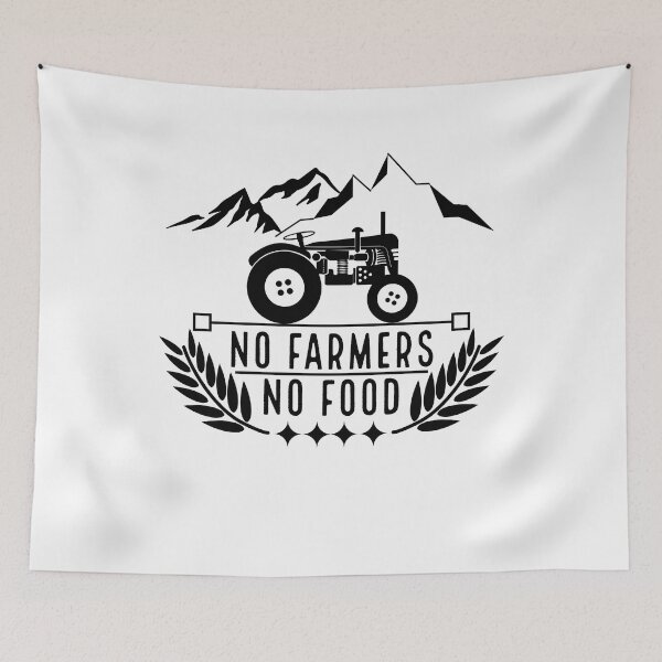 Item preview, No Farmers No Food, Tracteur Farmer designed and sold by Oussamamehenni.