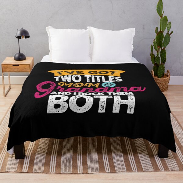 Item preview, I Have Two Titles Mom & Grandma, Funny grandma Graphic designed and sold by ramenrose.