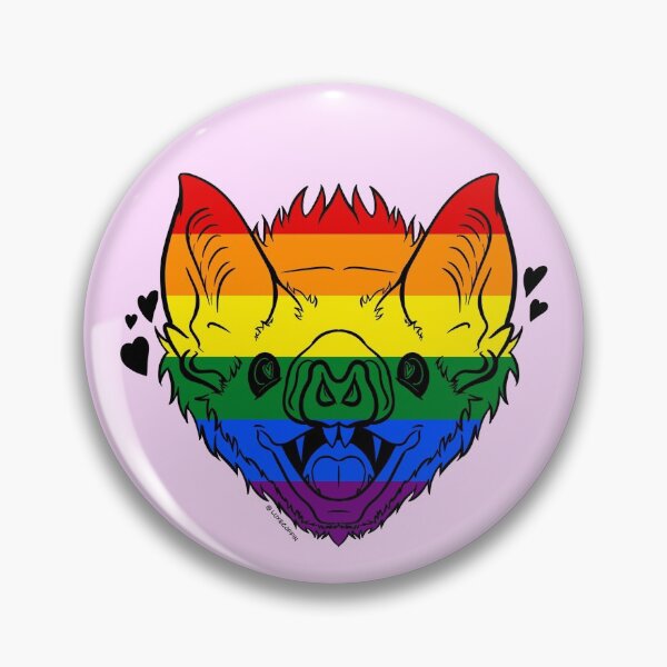 Item preview, Gay Pride Vampire Bat Rainbow Flag  designed and sold by luxecoffin.