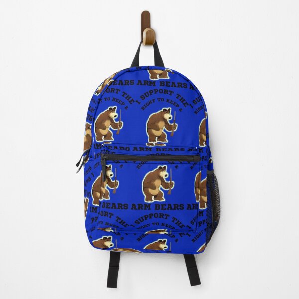Item preview, Funny I Support The Right To Arm Bears Gun Puns designed and sold by WoodburyLake.