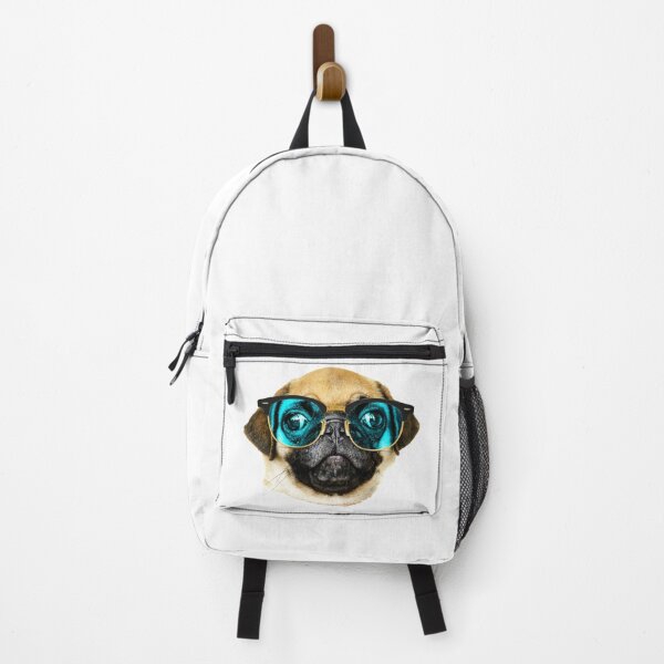 Item preview, Dog Wearing Sunglasses - Cute pug with green glasses designed and sold by crazycollective.