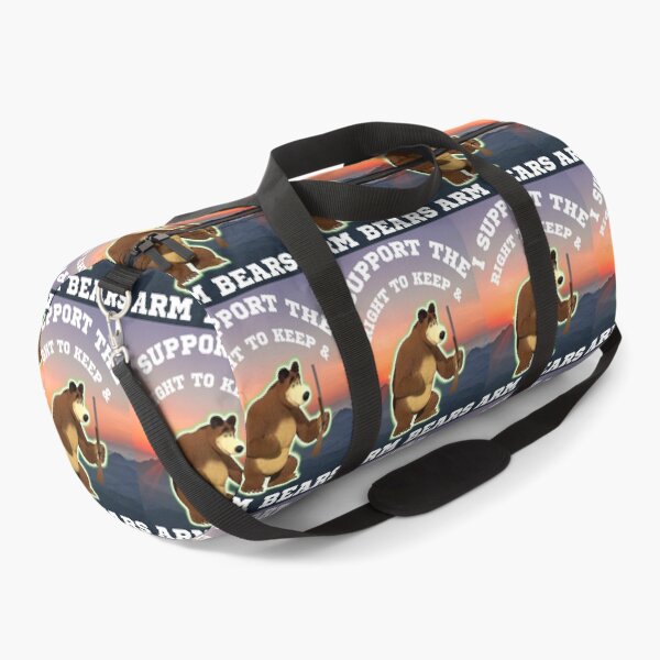 Item preview, Funny I Support The Right To Arm Bears Gun Puns designed and sold by WoodburyLake.