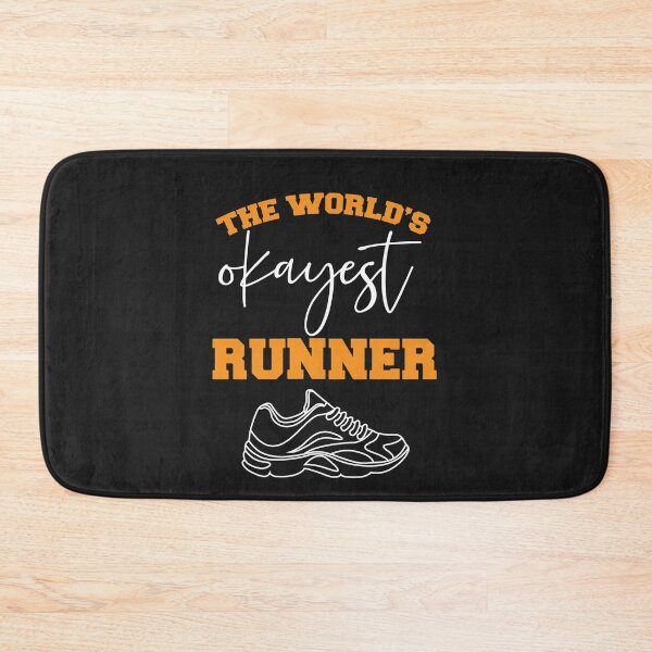 Item preview, Worlds Okayest Runner designed and sold by SportyDogShop.