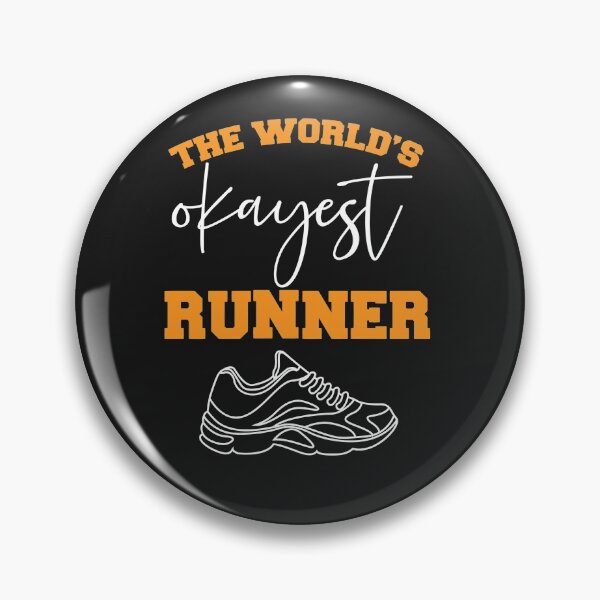 Item preview, Worlds Okayest Runner designed and sold by SportyDogShop.