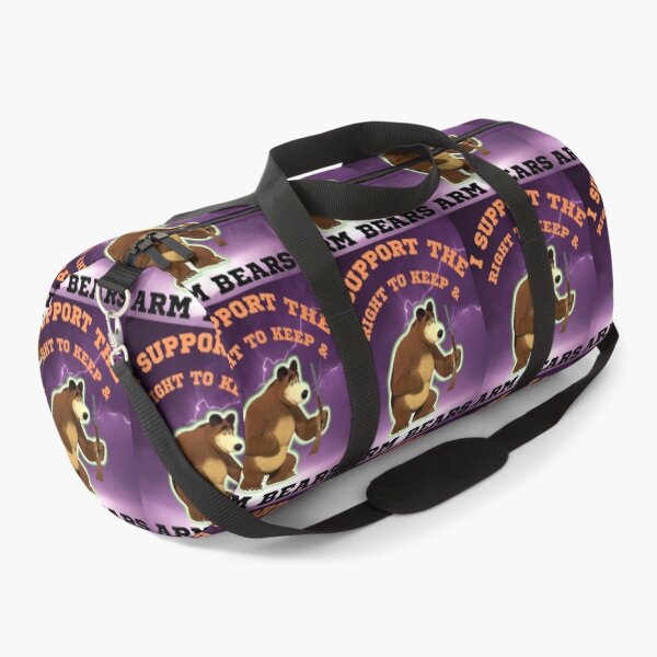 Item preview, Funny I Support The Right To Arm Bears Gun Puns designed and sold by WoodburyLake.
