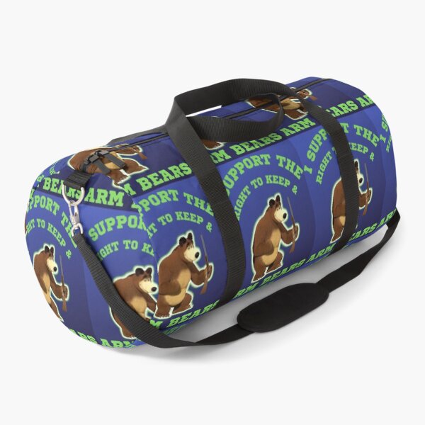 Item preview, Funny I Support The Right To Arm Bears Gun Puns designed and sold by WoodburyLake.