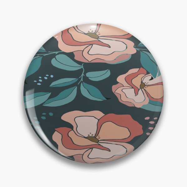 Item preview, FLORAL DARK BLUE PATTERN designed and sold by Lkarmosa.