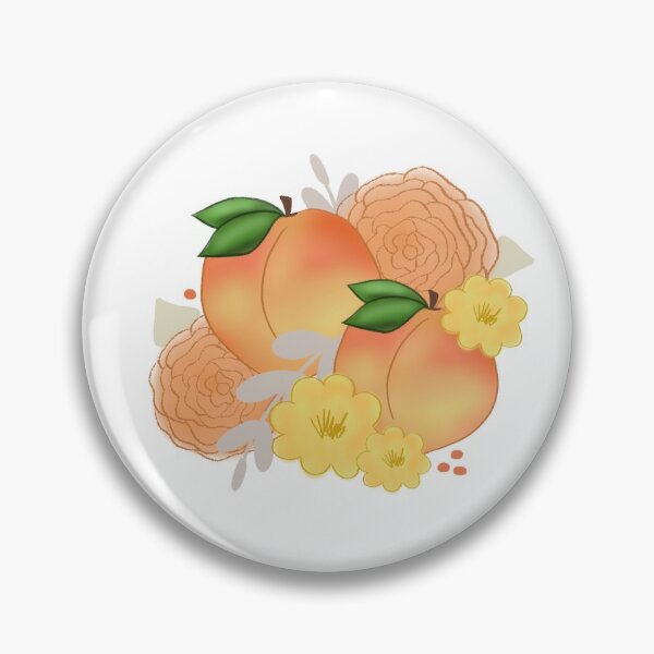 Item preview, Floral Peaches designed and sold by Mvillstyles.
