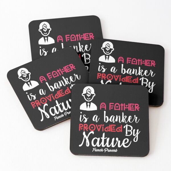 Item preview, A Father is A Banker Provided by Nature designed and sold by Printoweb.