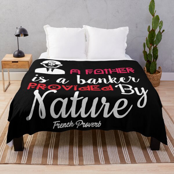 Item preview, A Father is A Banker Provided by Nature designed and sold by Printoweb.