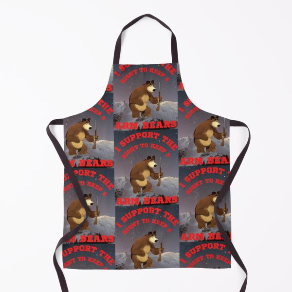 Item preview, Funny I Support The Right To Arm Bears Gun Puns designed and sold by WoodburyLake.