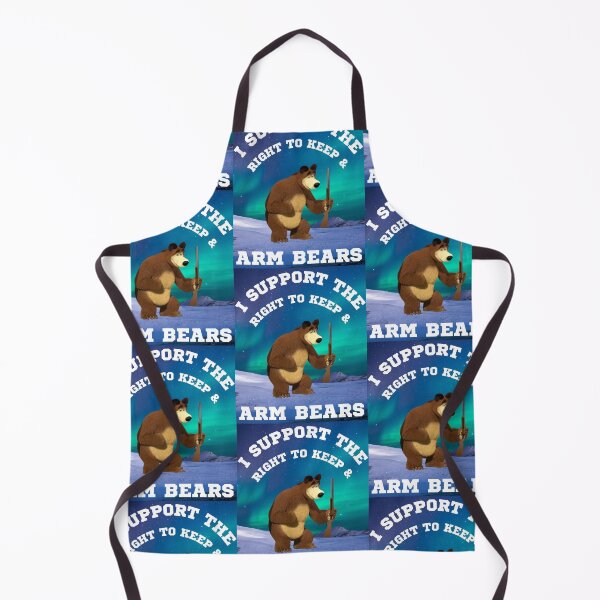 Item preview, Funny I Support The Right To Arm Bears Gun Puns designed and sold by WoodburyLake.