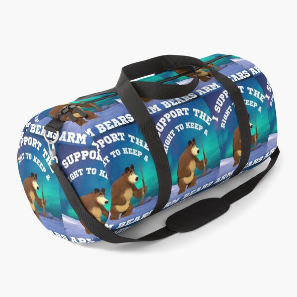 Item preview, Funny I Support The Right To Arm Bears Gun Puns designed and sold by WoodburyLake.