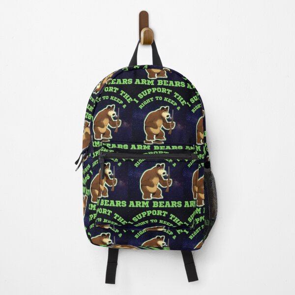 Item preview, Funny I Support The Right To Arm Bears Gun Puns designed and sold by WoodburyLake.