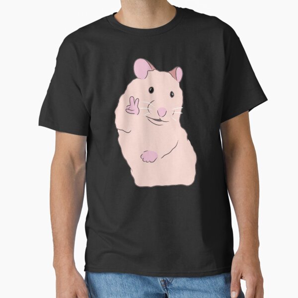 Item preview, Hamster peace sign meme designed and sold by Pauli-.