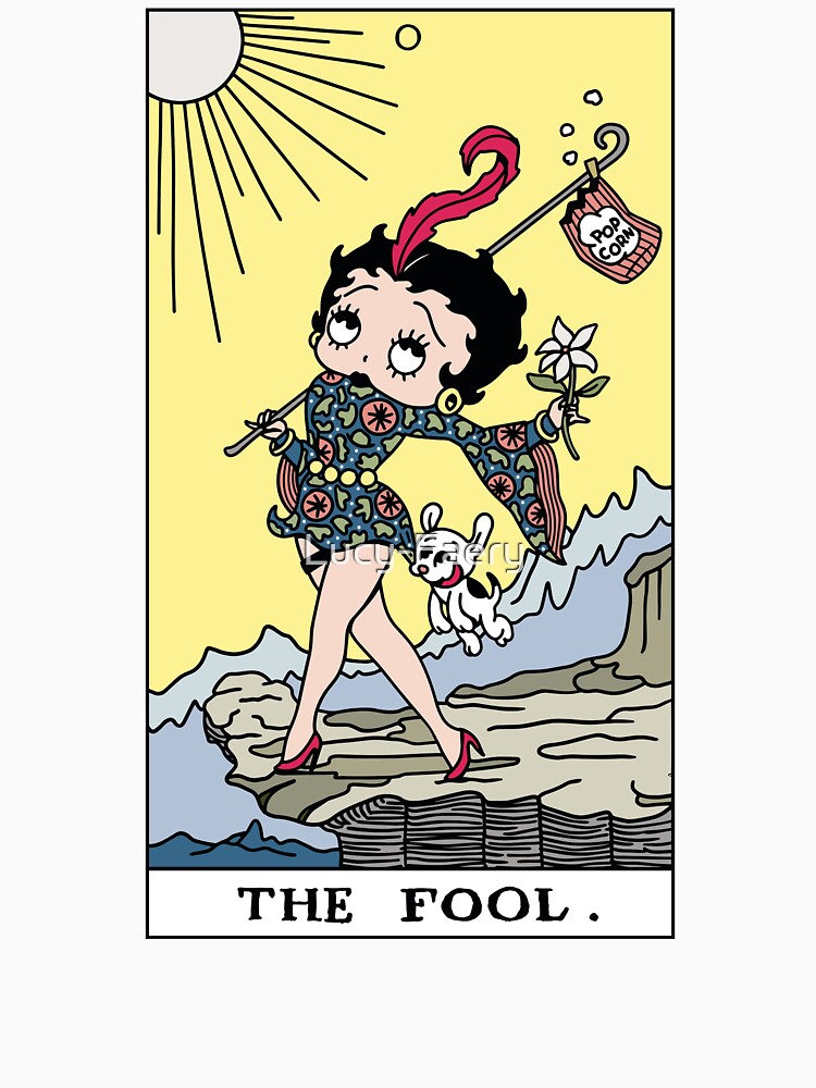 Betty Boop Tarots: The Fool by Lucy-Faery