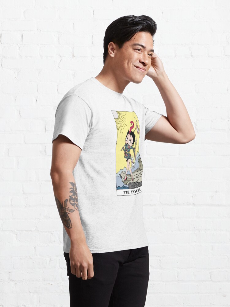 Alternate view of Betty Boop Tarots: The Fool Classic T-Shirt