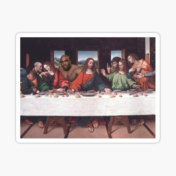 Barry Wood Last Supper Sticker