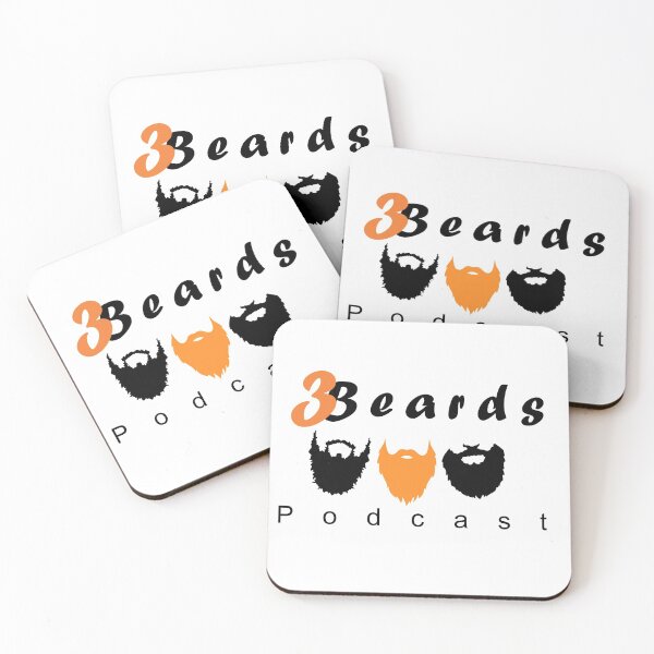 Aperçu de l'œuvre Logo principal créée et vendue par 3BeardsPodcast.