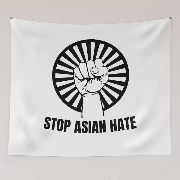 Item preview, stop asian hate designed and sold by JaMatt1983.