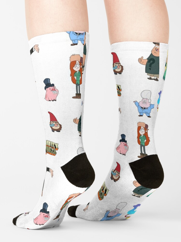 Gravity Falls Characters Socks