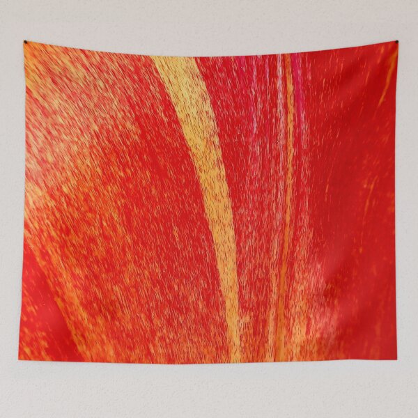 Item preview, Bright Red and Orange Abstract Tulip Flower Close-Up Picture designed and sold by SarahJisri.