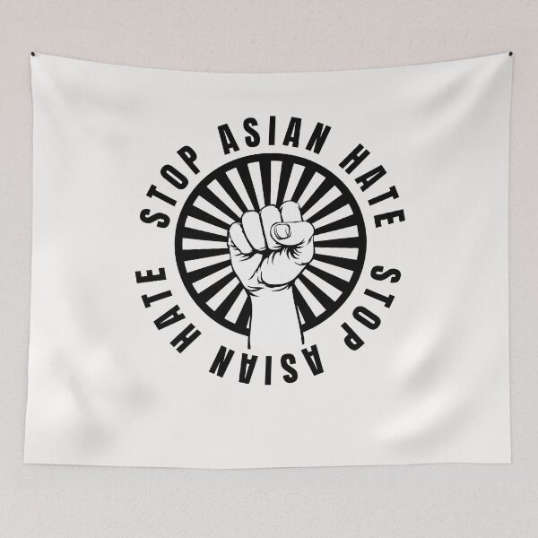 Item preview, stop asian hate designed and sold by JaMatt1983.