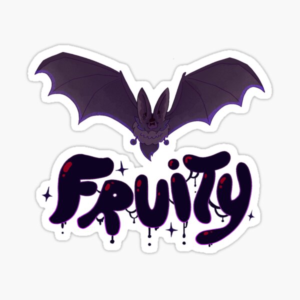 Item preview, Fruity (Bat) designed and sold by squidsmeister.