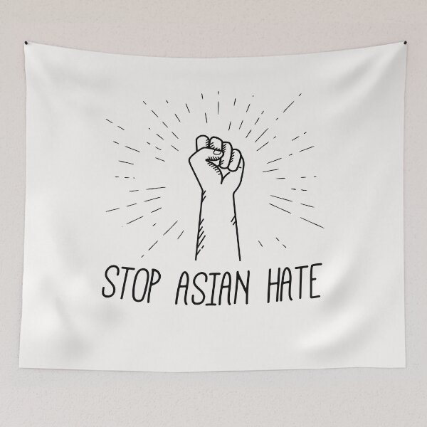 Item preview, stop asian hate designed and sold by JaMatt1983.