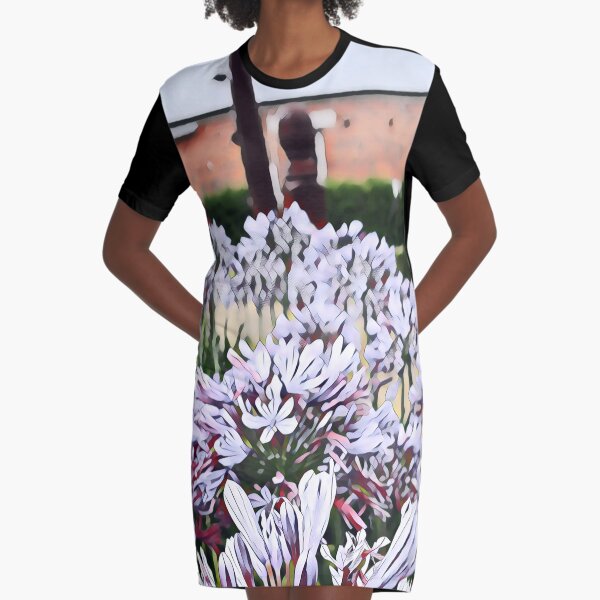 Agapanthus - Two Graphic T-Shirt Dress