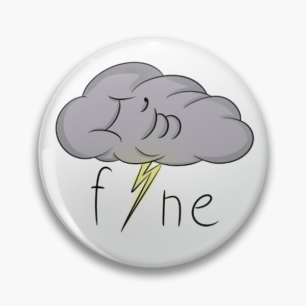 Item preview, sad cloud designed and sold by Sharkula.