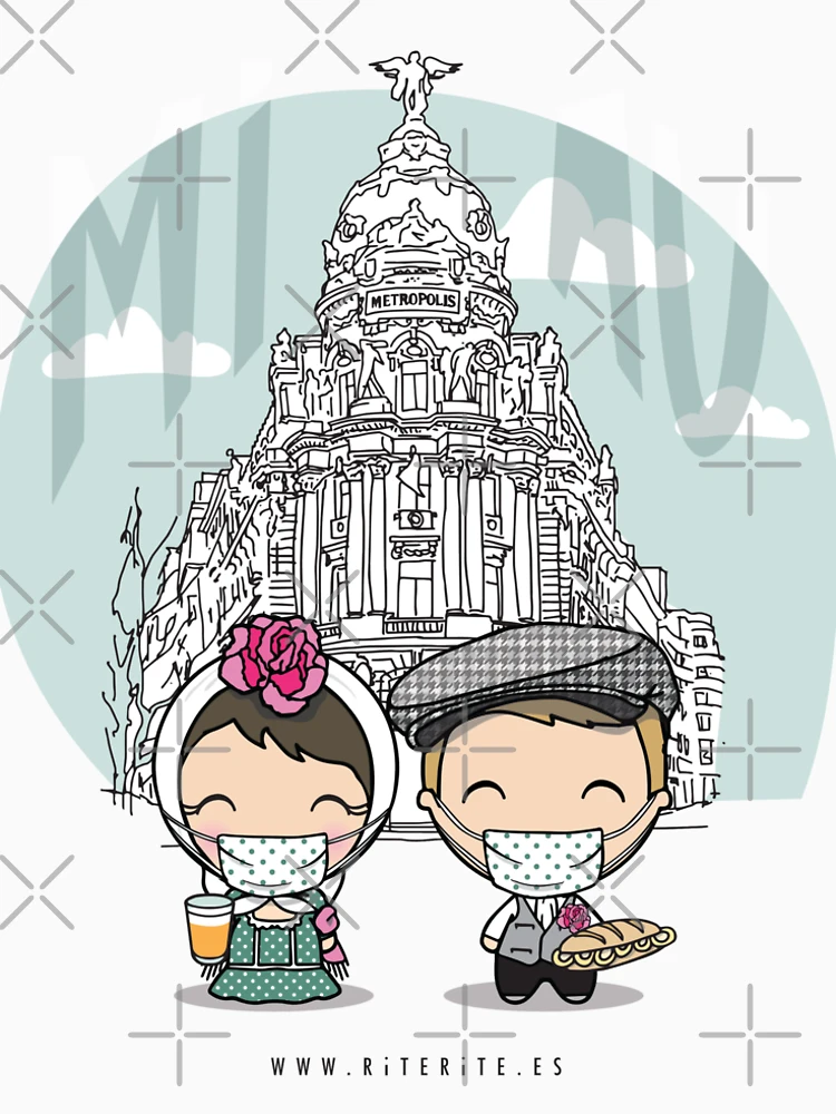 Thumbnail 4 of 4, Premium T-Shirt, Chulapos designed and sold by Rite-Rite.