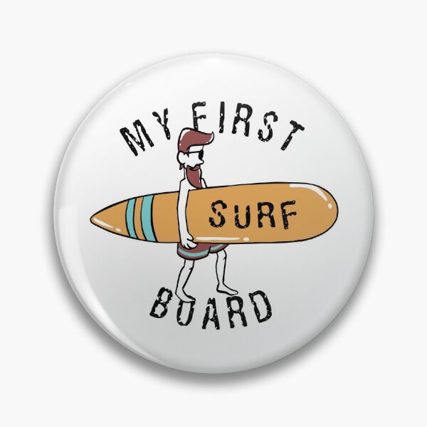 Item preview, My First Surfboard designed and sold by Betsytiptoe.