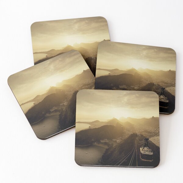 Item preview, Skyline of Rio de Janeiro at sunset designed and sold by Mikołaj Niemczewski.