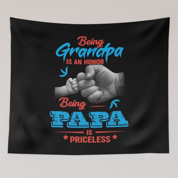 Item preview, Being Grandpa is an honor being papa is priceless designed and sold by teeuniq.