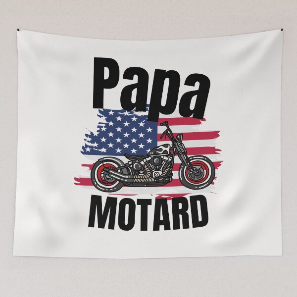 Item preview, daddy biker american flag designed and sold by JaMatt1983.