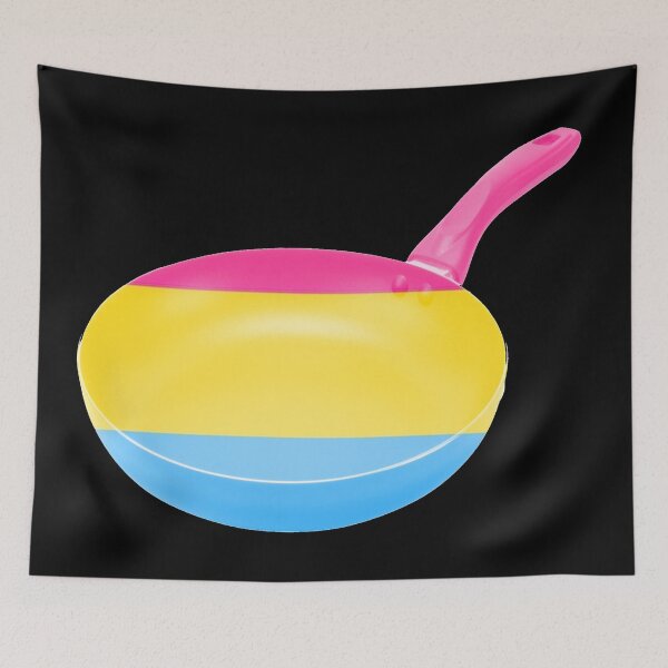 Item preview, Pride Pansexual Frying pan designed and sold by Monkey204.