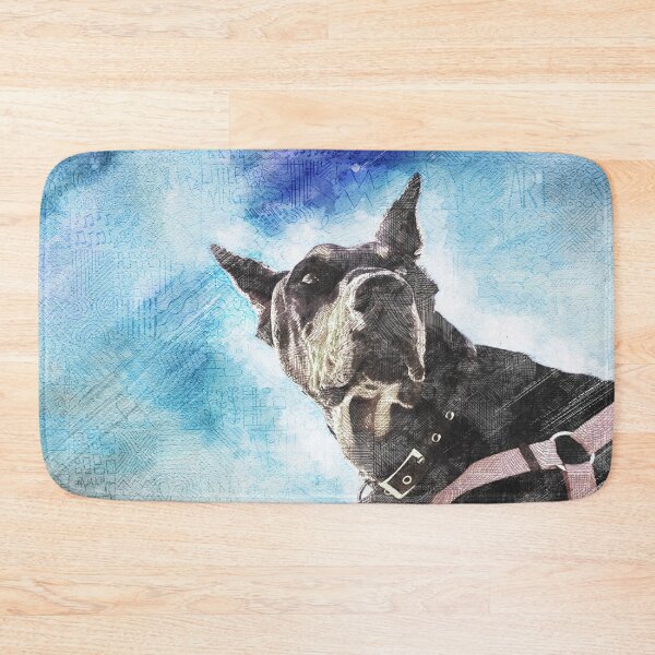 Item preview, Drogo the Philosopher Under the Clouds - Doberman Lover Doodle I designed and sold by © Maya Lavda || wocado.