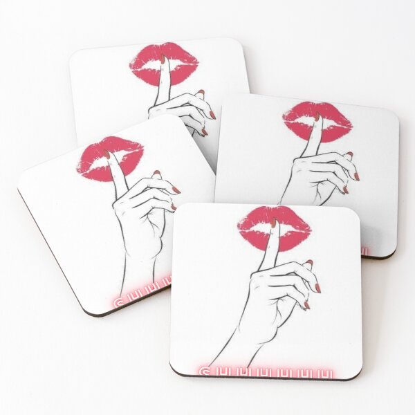 Item preview, Shhhhh red lips  designed and sold by yokamagdy.