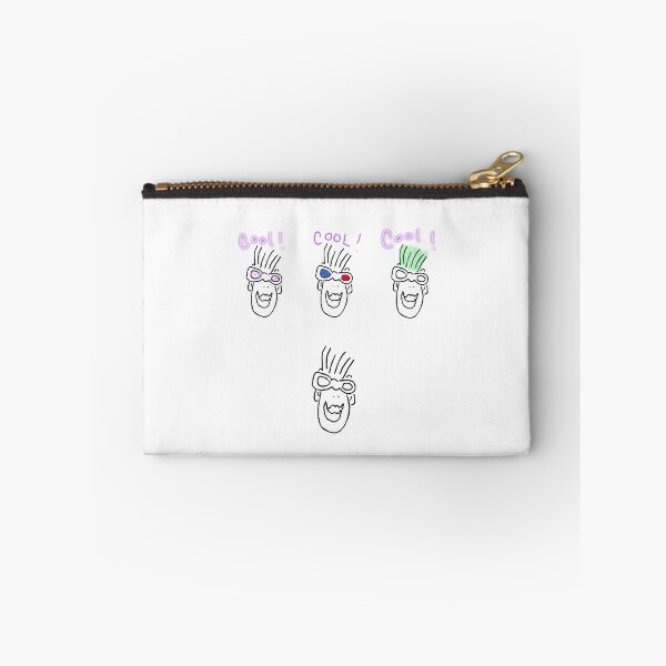 Item preview, Journalling & Art Pencil Cases & Pouches Cool Cool Cool Cartoon Character Digital Hand Drawn designed and sold by H3designs.
