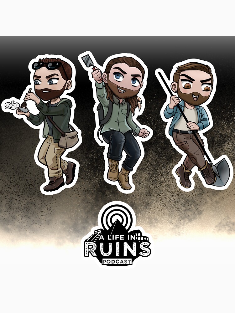 Thumbnail 7 of 7, Classic T-Shirt, A Life in Ruins Guys (Gradient) designed and sold by Alifeinruins.