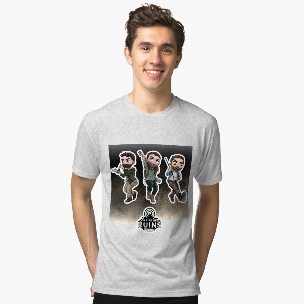 Item preview, Tri-blend T-Shirt designed and sold by Alifeinruins.