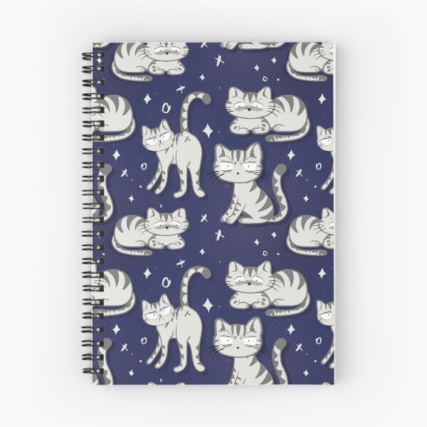 Item preview, Annoyed cats - Blue/grey designed and sold by SnarkyDoodles.