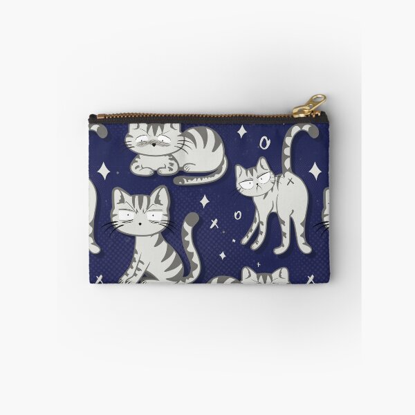 Item preview, Annoyed cats - Blue/grey designed and sold by SnarkyDoodles.