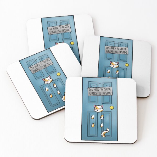 Item preview, Cat Door designed and sold by Fragile Saturn.