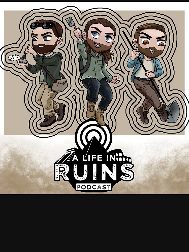 Thumbnail 7 of 7, Active T-Shirt, A Life in Ruins Guys (Brown Gradient) designed and sold by Alifeinruins.