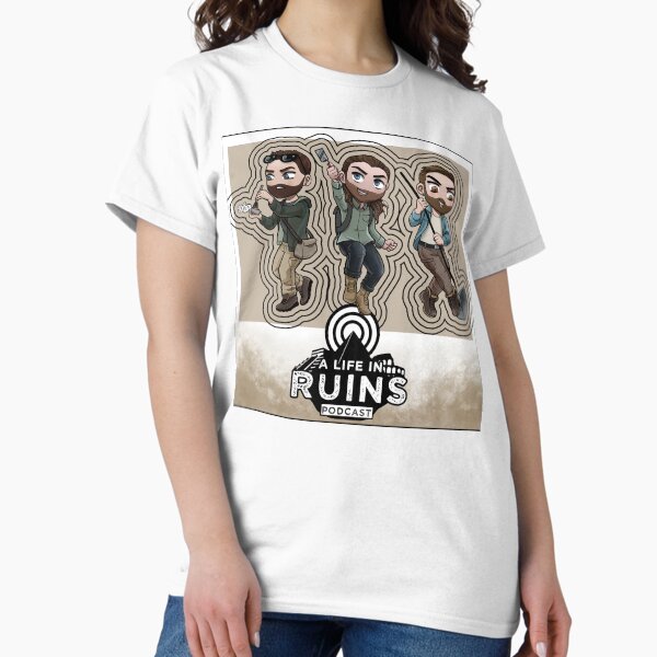 A Life in Ruins Guys (Brown Gradient) Classic T-Shirt