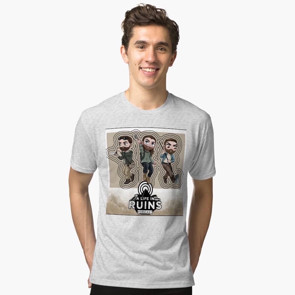 Item preview, Tri-blend T-Shirt designed and sold by Alifeinruins.