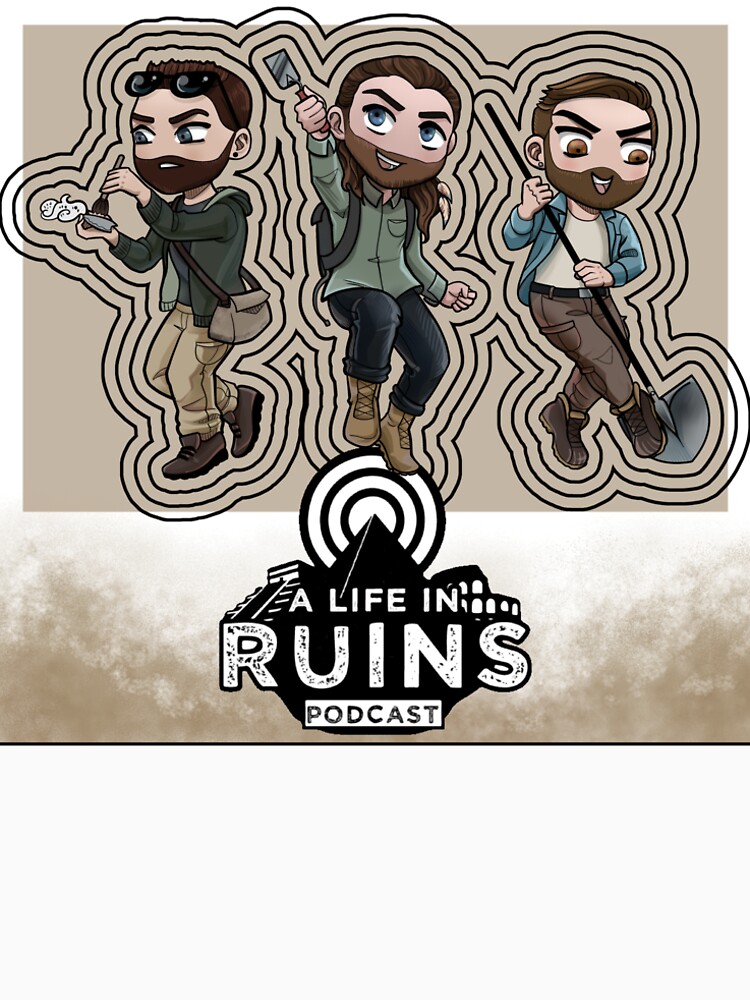 Thumbnail 6 of 6, Premium T-Shirt, A Life in Ruins Guys (Brown Gradient) designed and sold by Alifeinruins.